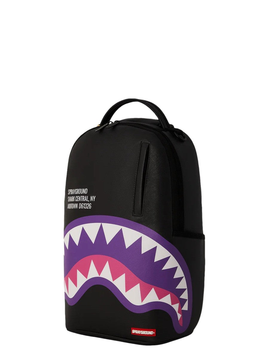 zaino shark central purple-Sprayground-Zaini-Vittorio Citro Boutique