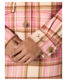 Camicia Corta Bonnibell con Stampa Tartan Rosa-Mc2 Saint Barth-Camicie-Vittorio Citro Boutique