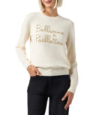 Maglione New Queen con Ricamo Paillettes Bollicine-Mc2 Saint Barth-Maglieria-Vittorio Citro Boutique