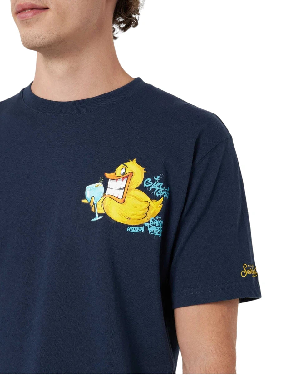 T-shirt Edizione Speciale Cryptopuppets Ducky Gin-T-shirt-Mc2 Saint Barth-Vittorio Citro Boutique