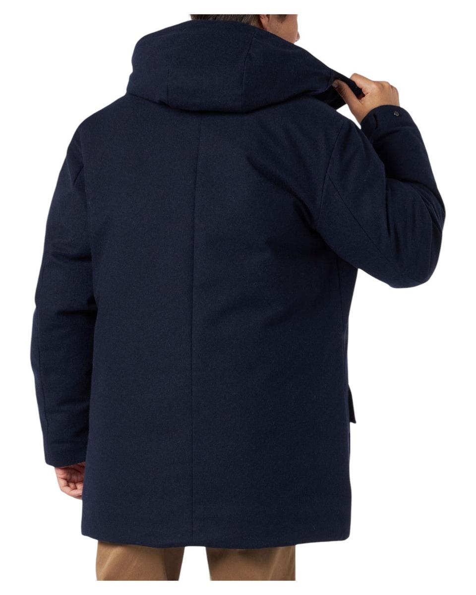 Parka uomo blu con cappuccio-Piumini-Mc2 Saint Barth-Vittorio Citro Boutique