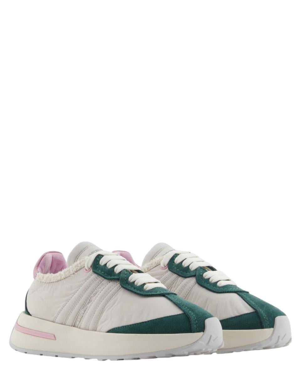 Sneakers in Nylon e Suede Emporio Arman-Emporio Armani-Sneakers-Vittorio Citro Boutique