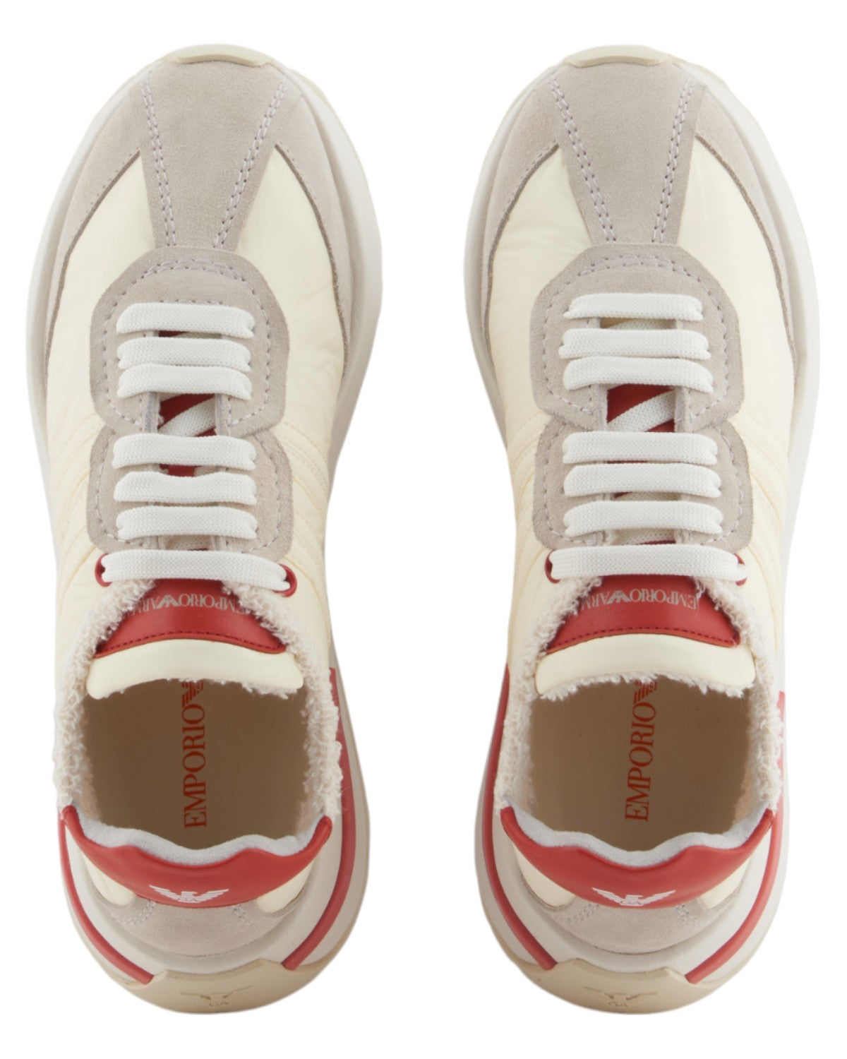 Sneakers in Nylon e Suede Emporio Arman-Emporio Armani-Sneakers-Vittorio Citro Boutique