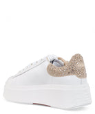 Sneakers in Pelle Bianca con Dettaglio Strass-ASH-Sneakers-Vittorio Citro Boutique