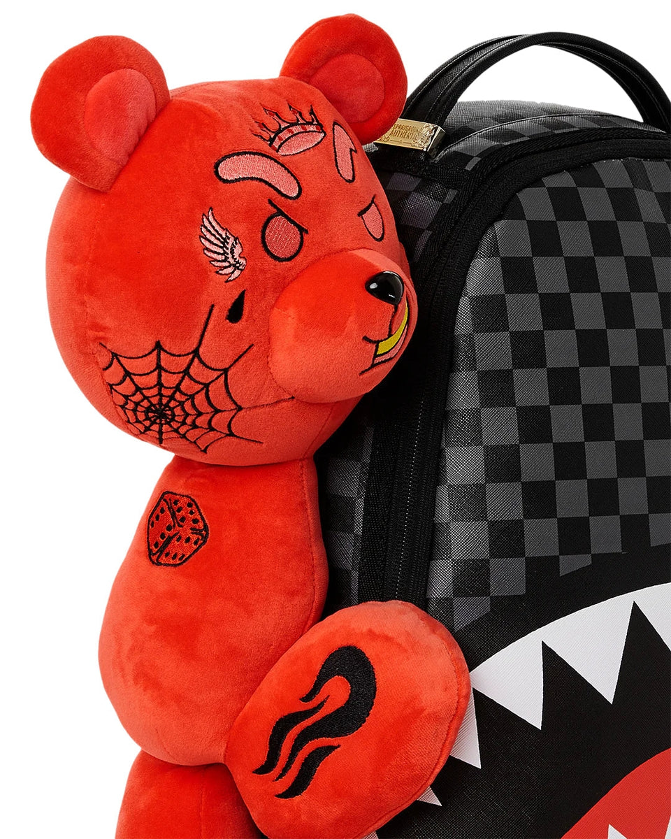 ZAINO SPRAYGROUND DIABLO BEARHUG BEAR BACKPACK-Sprayground-Zaini-Vittorio Citro Boutique