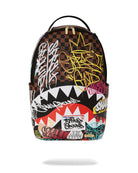 ZAINO SPRAYGROUND TAGGED UP SHARKS IN PARIS BACKPACK-Sprayground-Zaini-Vittorio Citro Boutique