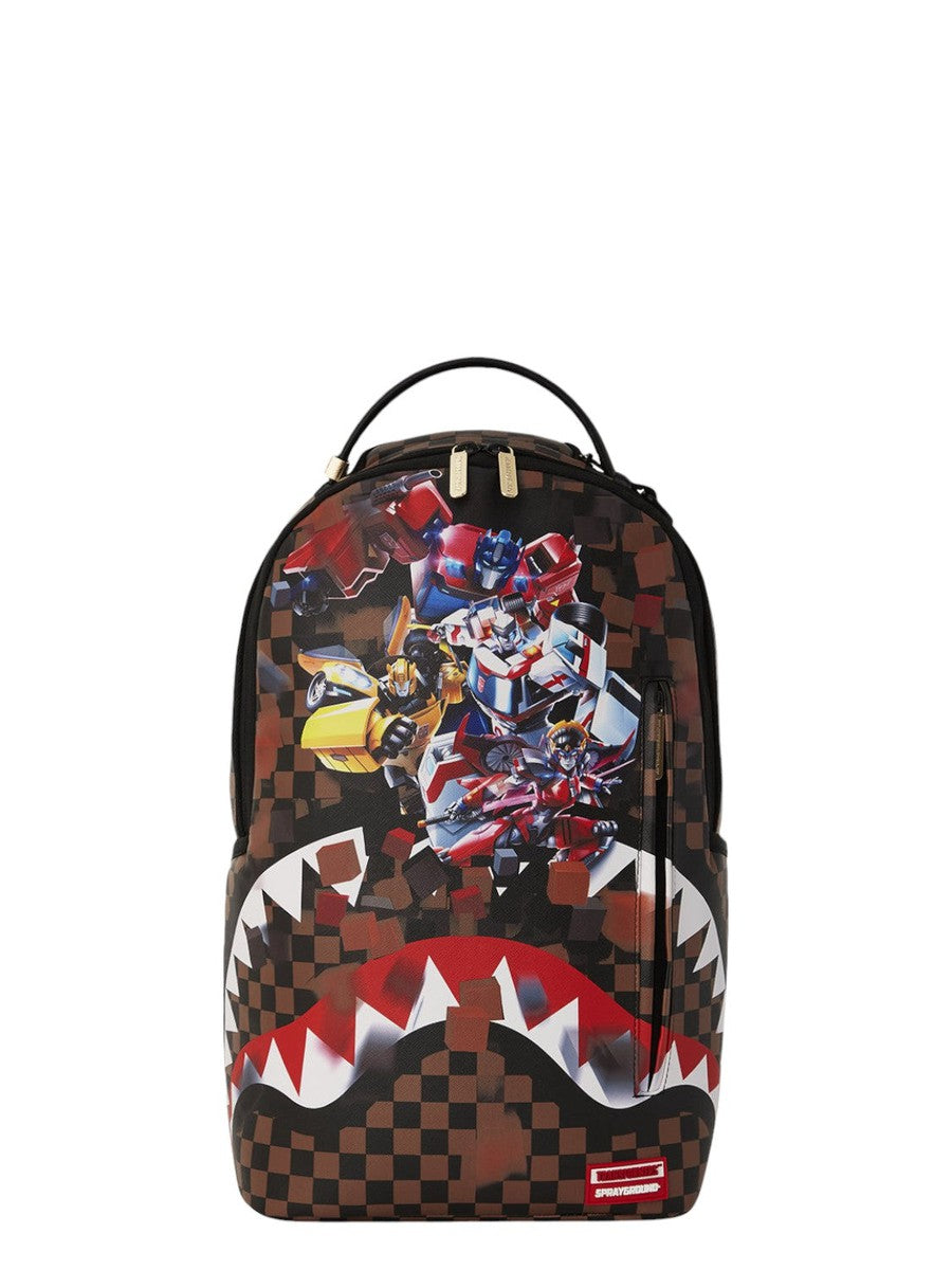 Zaino transformers checkered-Sprayground-Zaini-Vittorio Citro Boutique