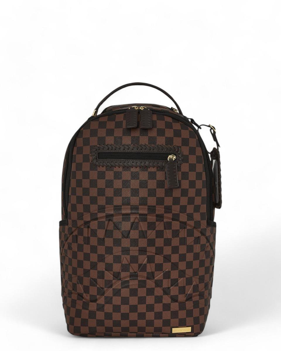 zaino core embossed check dlxv-Zaini-Sprayground-Vittorio Citro Boutique