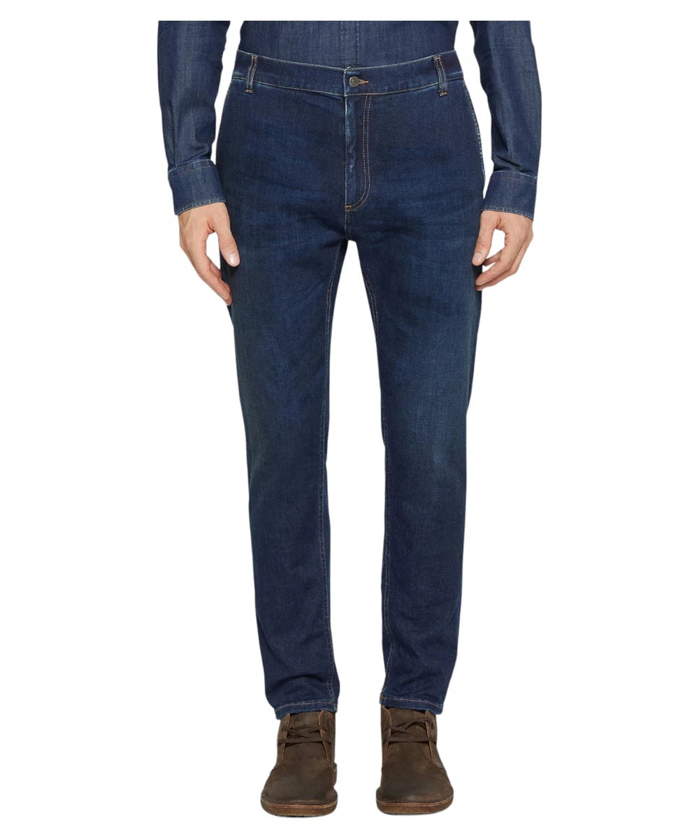 Jeans Jeff carrot in denim stretch-Dondup-Jeans-Vittorio Citro Boutique