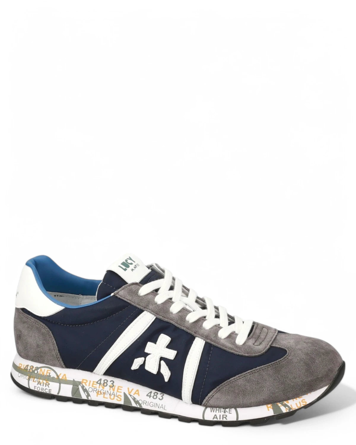 Sneakers LUCY 7089 Iconiche in Tessuto e Suede-Sneakers-Premiata-Vittorio Citro Boutique