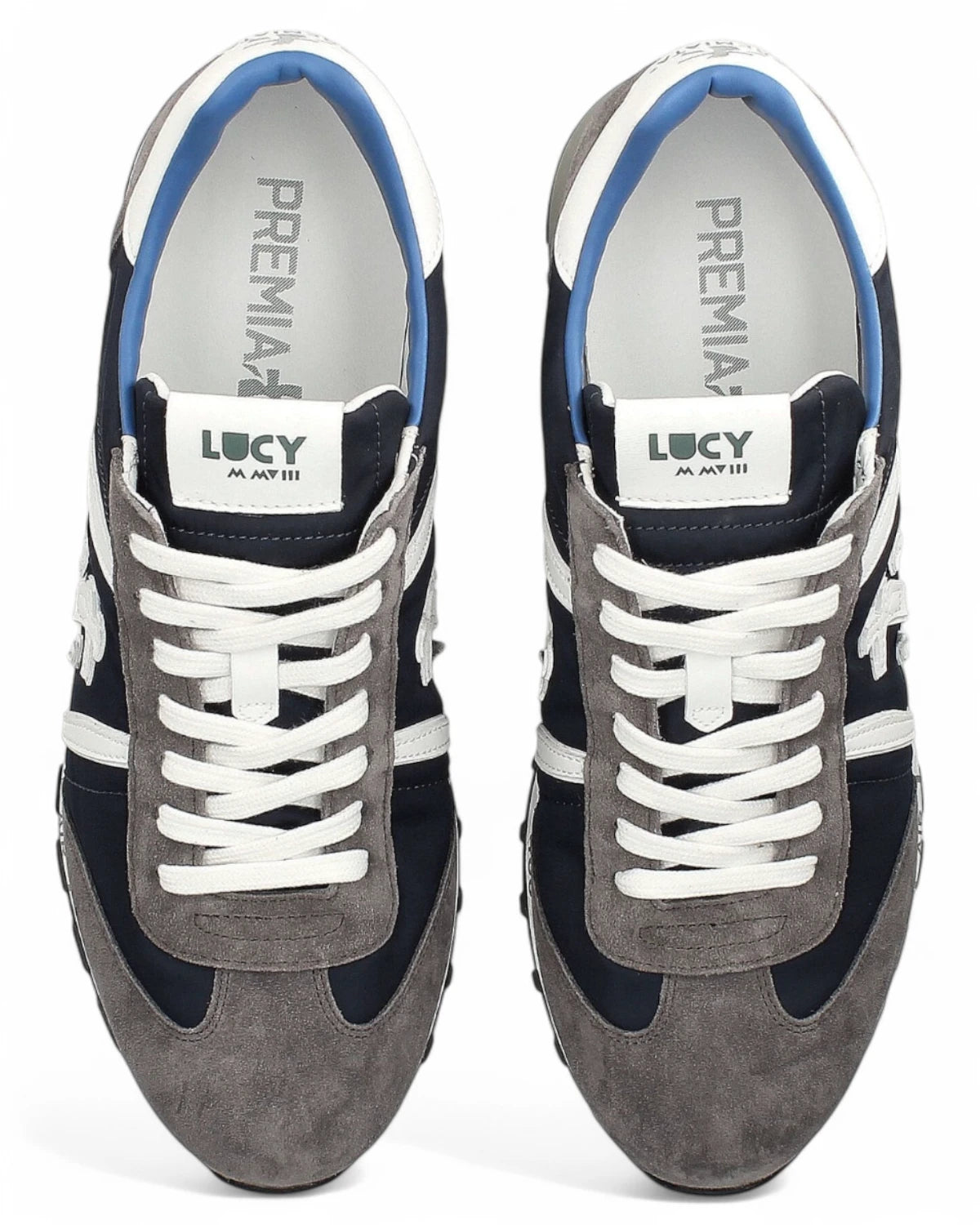 Sneakers LUCY 7089 Iconiche in Tessuto e Suede-Sneakers-Premiata-Vittorio Citro Boutique