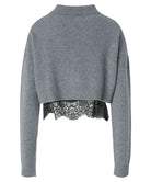 Maglione Tipico con top in pizzo-Pinko-Maglieria-Vittorio Citro Boutique