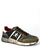 Sneakers Lander 6905 in Pelle Scamosciata Verde-Premiata-Sneakers-Vittorio Citro Boutique