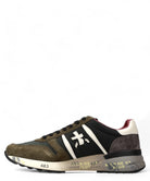 Sneakers Lander 6905 in Pelle Scamosciata Verde-Premiata-Sneakers-Vittorio Citro Boutique