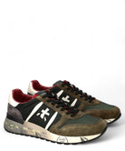 Sneakers Lander 6905 in Pelle Scamosciata Verde-Premiata-Sneakers-Vittorio Citro Boutique