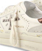 Sneakers MICOL 7035 con suola platform e timbri iconici-Premiata-Sneakers-Vittorio Citro Boutique