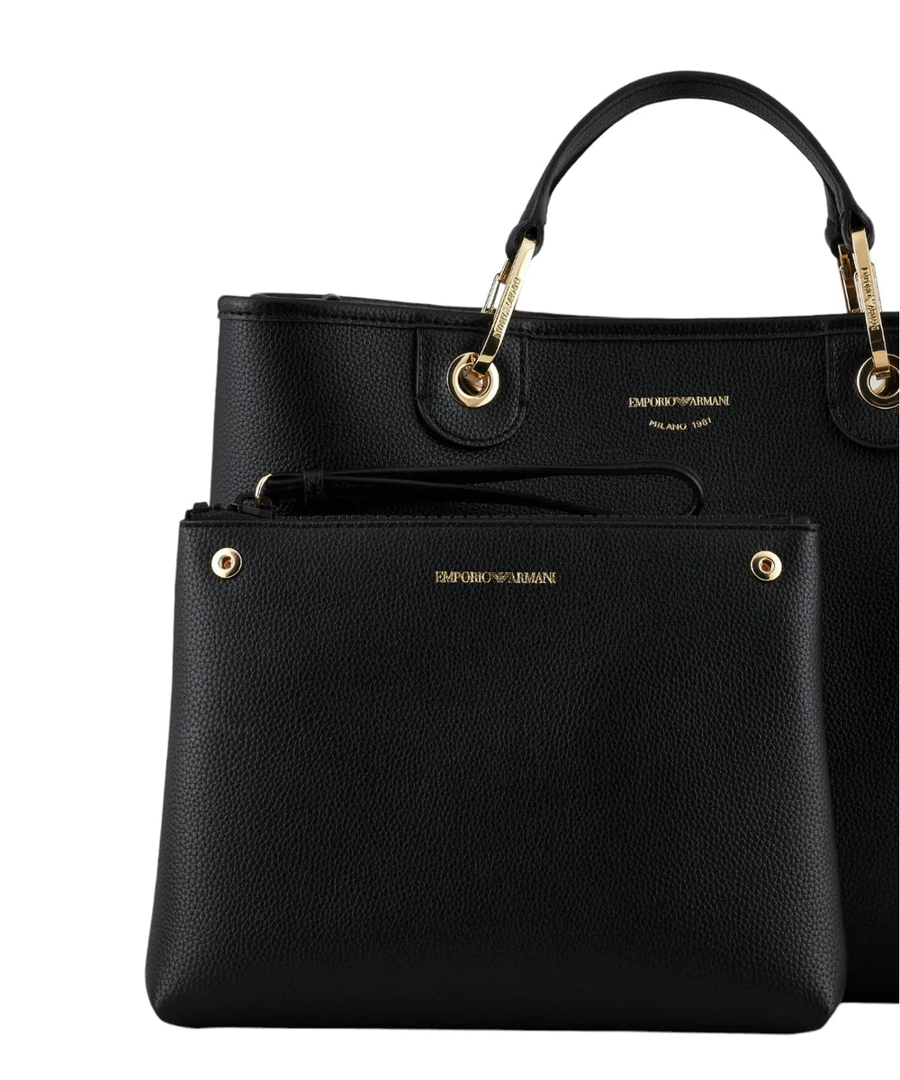 Shopper MyEA Bag media stampa cervo-Borse a mano-Emporio Armani-Vittorio Citro Boutique