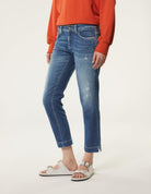 Jeans Rose slim in denim stretch - Vittorio Citro Boutique