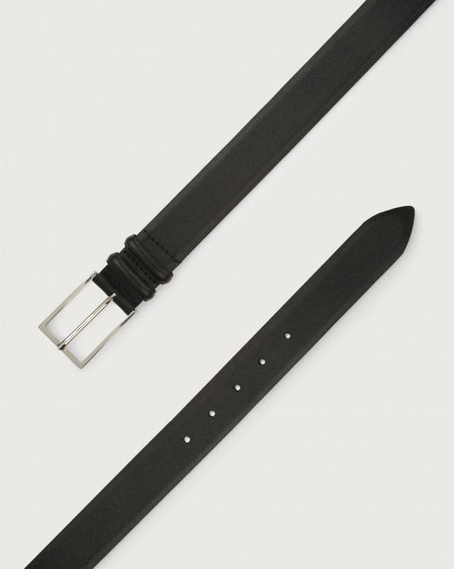 ORCIANI - Cintura classica basic saffiano in pelle - Vittorio Citro Boutique