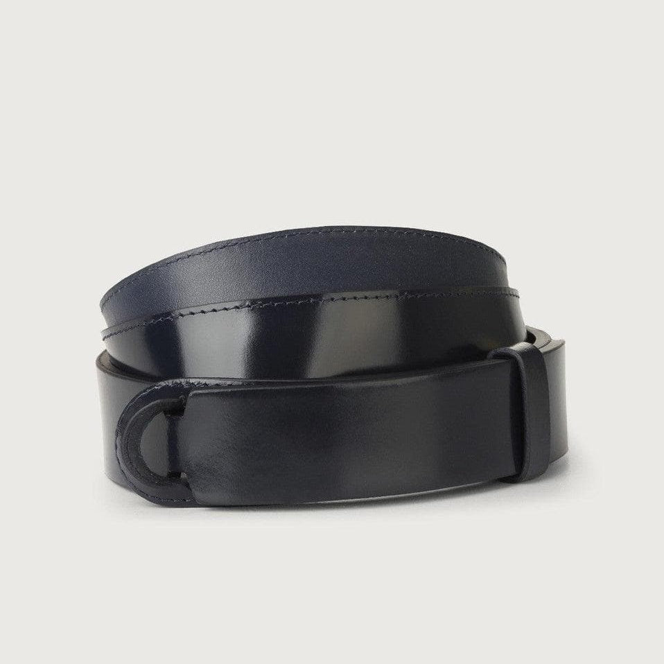 ORCIANI - Cintura Nobuckle Bright in pelle lucida - Vittorio Citro Boutique