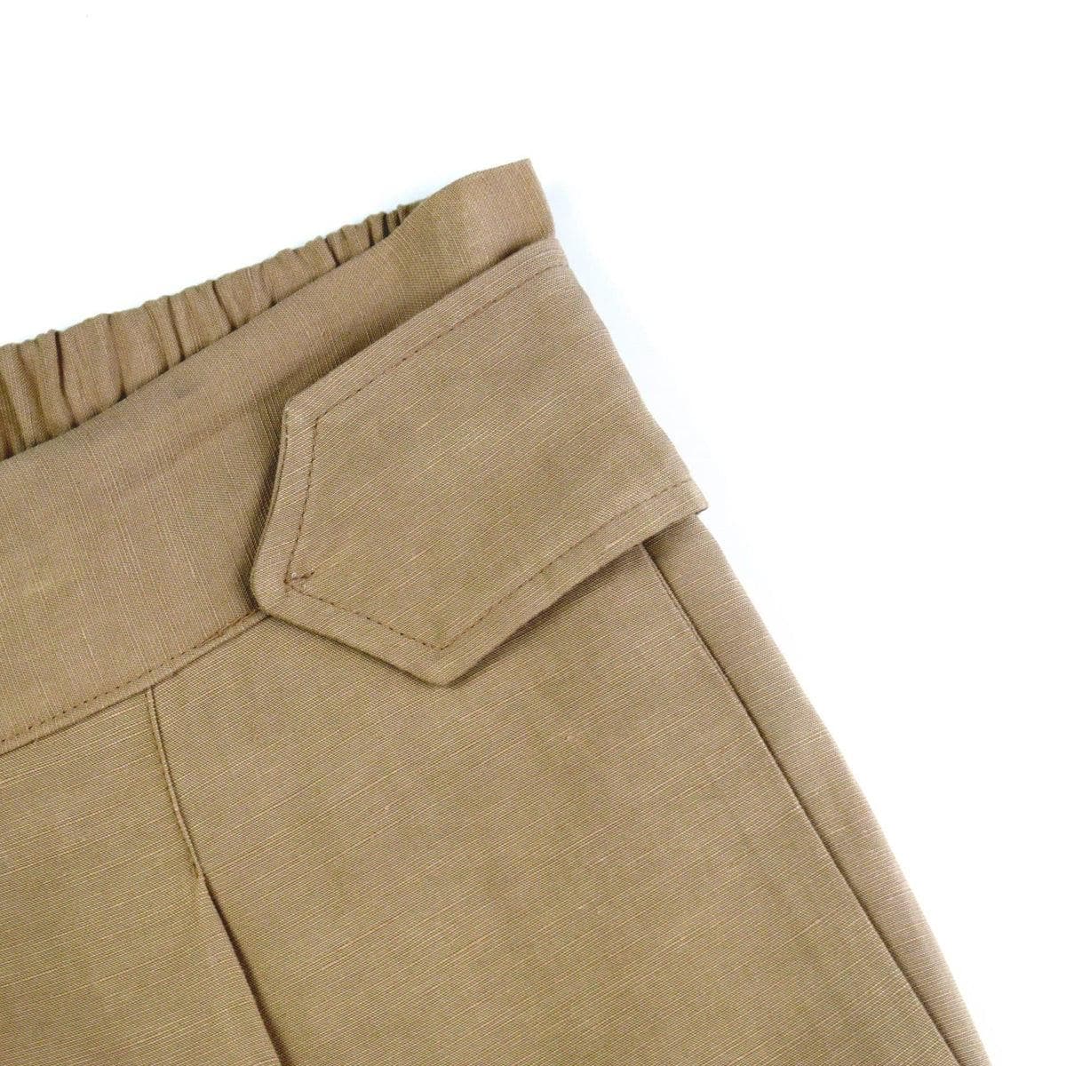 C.9.3 - High top linen trousers - Vittorio Citro Boutique