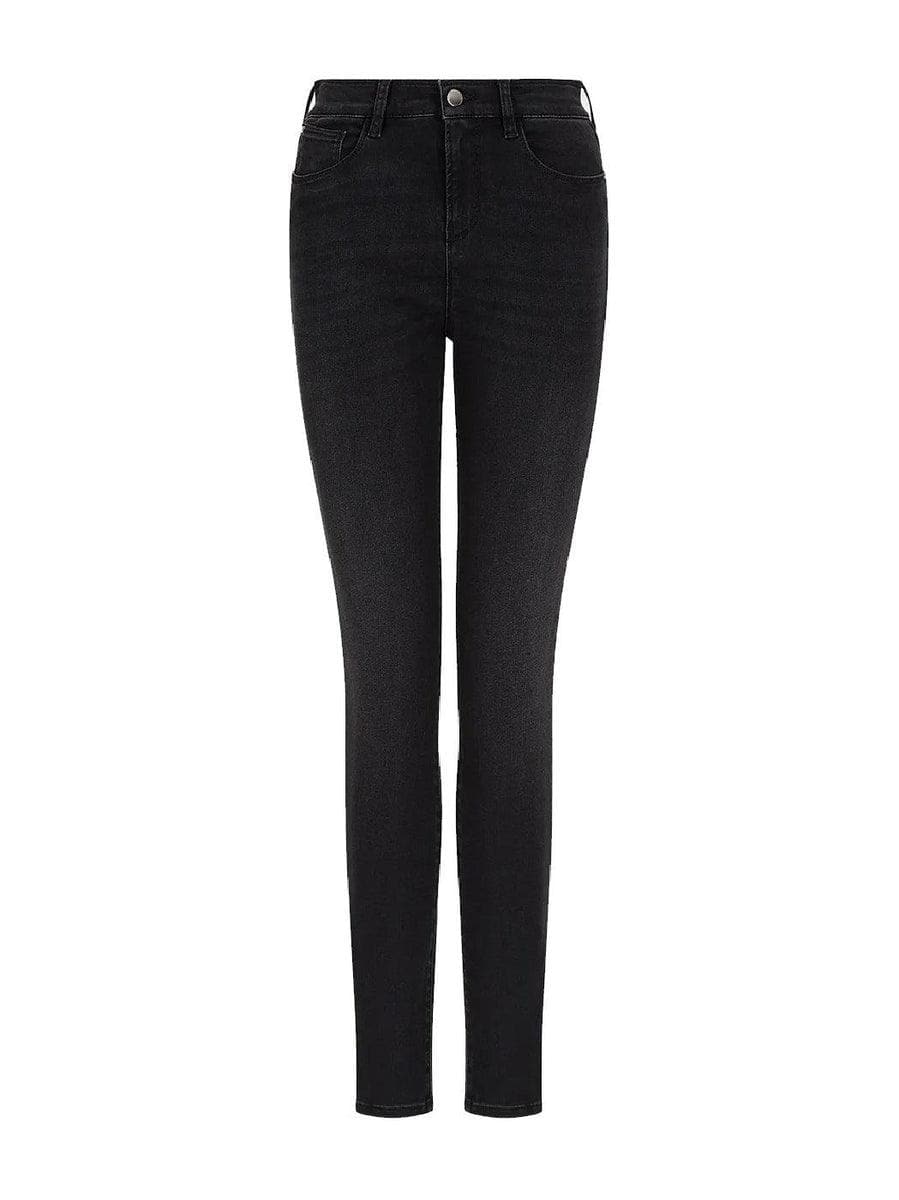Jeans J20 high waist super skinny leg in denim tencel stretch - Vittorio Citro Boutique